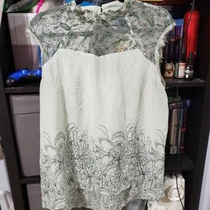 Green lace Harry Potter blouse